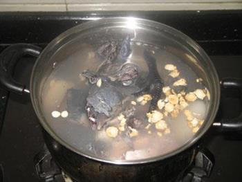 海底椰响螺乌鸡汤的做法步骤3