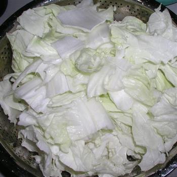 清水白菜豆腐的做法步骤1