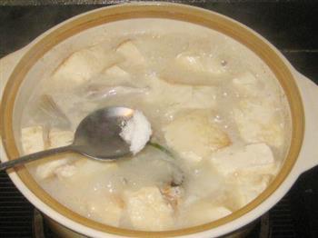 海鲈鱼头豆腐汤的做法步骤9
