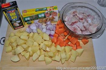 咖喱土豆鸡块的做法步骤1