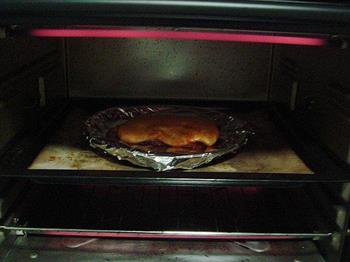 菠萝烤鸭厚匹萨的做法步骤3