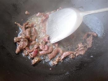 莴笋炒牛肉的做法图解3