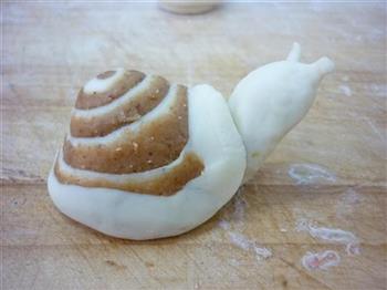 小蜗牛馒头的做法图解5