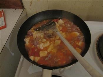 番茄烧豆腐的做法步骤11