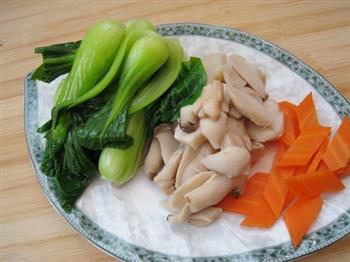 蚝油青菜蘑菇的做法步骤11