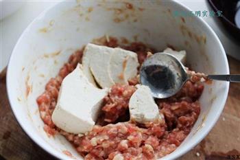 豆腐蒸肉的做法步骤2