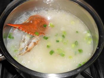 鲜美的蟹粥的做法步骤6