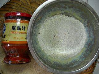 干豆角粉蒸腐乳肉的做法步骤4
