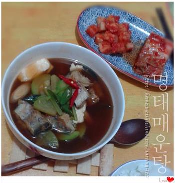 韩式辣明太鱼汤的做法步骤18