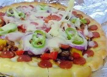 红薯花边里脊披萨的做法图解23