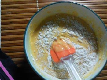 玉米汁南瓜蛋糕的做法步骤3