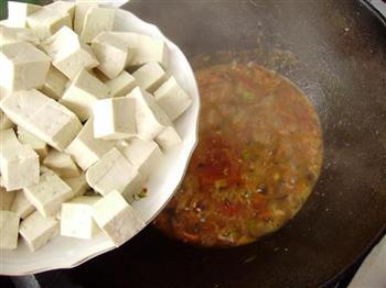 香菇辣炖豆腐的做法步骤5