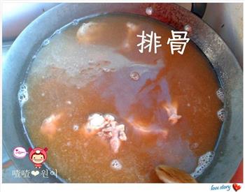 小白菜排骨酱汤的做法步骤7
