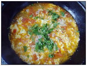 西红柿鸡蛋汤的做法步骤11