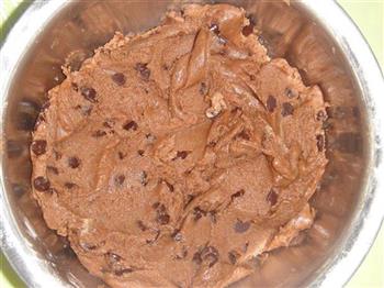 可可巧克力豆饼干的做法步骤7