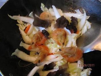 虾干煮白菜的做法图解5