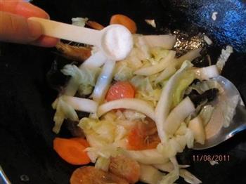 虾干煮白菜的做法图解7
