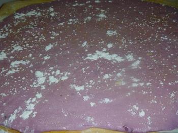 紫薯双色花卷的做法图解10