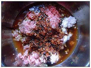 豆角肉蒸饺的做法步骤3