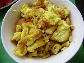 黄瓜片炒鸡蛋的做法图解4