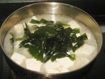海带结豆腐汤的做法步骤3
