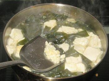 海带结豆腐汤的做法图解5