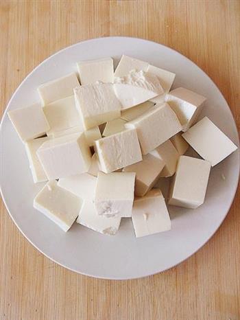 可乐豆腐的做法图解3