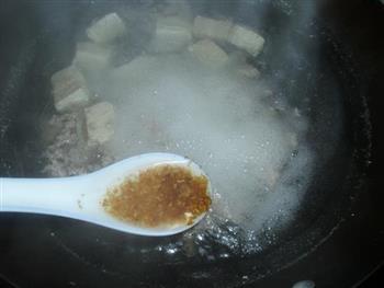 西洋菜肉末冻豆腐汤的做法图解5