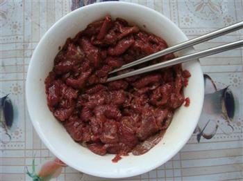 荷兰豆炒牛肉的做法步骤4