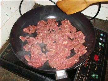 荷兰豆炒牛肉的做法步骤6