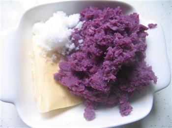 红糖紫薯包的做法步骤3