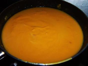 南瓜奶油浓汤的做法步骤9