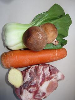 萝卜白菜清炖羊排的做法图解1