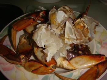 姜葱可乐螃蟹的做法步骤7