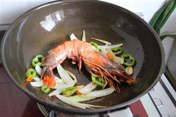 泰式红咖喱虾的做法步骤18
