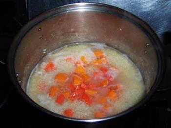 南瓜胡萝卜小米粥的做法步骤6