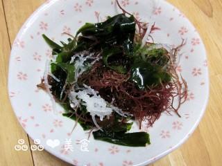 海藻豆腐色拉的做法步骤5