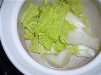 香菇白菜砂锅煲的做法步骤2