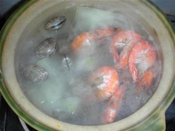 海鲜冬瓜汤的做法图解8
