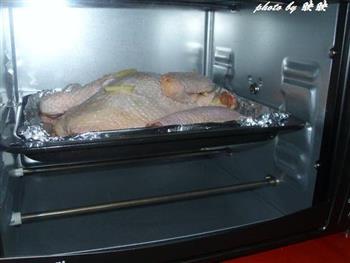 烤箱版盐焗鸡的做法步骤4