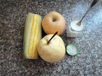 水果玉米羹的做法步骤1