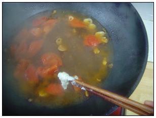 西红柿面疙瘩汤的做法图解7