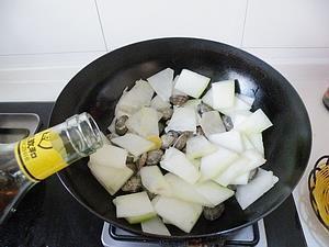 海米冬瓜蛤喇汤的做法步骤8