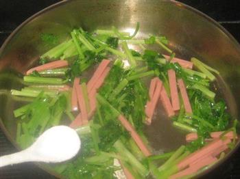 方腿肉炒芹菜的做法步骤4