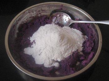 紫薯萝卜丝饼的做法图解4