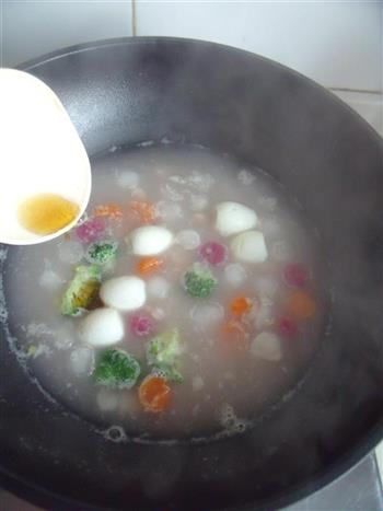 鲜虾五彩萝卜汤的做法步骤8
