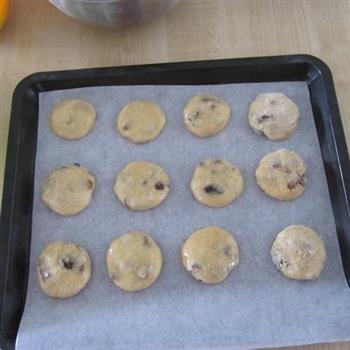 燕麦葡萄饼干的做法步骤8