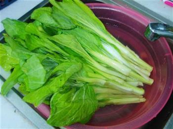 清炒白菜苔的做法步骤1