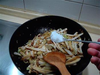 豉香炒白菜的做法步骤5