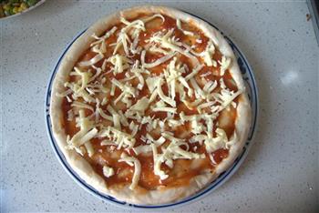 培根烤肠PIZZA的做法步骤8